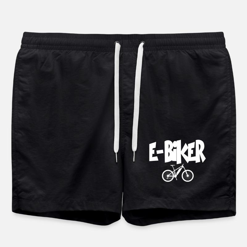 E-BIKER E Bike - Swim Trunks - black