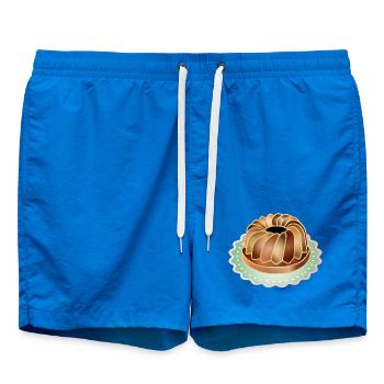 Le klaxon de la rétro pour les amateurs de pâtisserie - Short de bain - cobalt blue - Devant