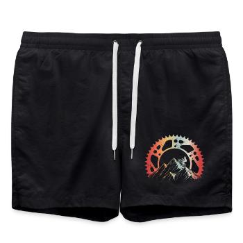 Vélo vélo sans batterie Parce que je peux le faire cadeau - Short de bain - noir - Devant - AI Model Male 185 light (185cm)