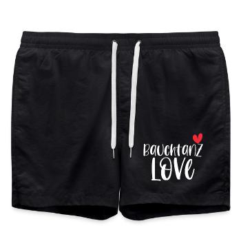 Bauchtanz tanzen Bauchtänzerin Tänzerin Geschenk - Badeshorts - Schwarz - Vorne - AI Model Male 185 light (185cm)