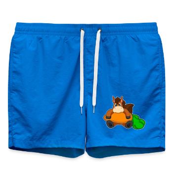 Cheval Carotte - Short de bain - cobalt blue - Devant