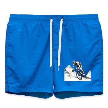 Rennrad Fahren Bergtour Biken Und Downhill Fahren - Badeshorts - Cobalt blue - Vorne