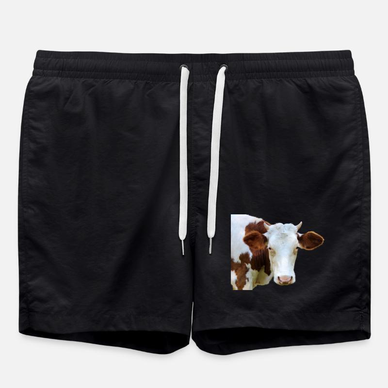 Kuh Kuhkopf - Badeshorts - Schwarz