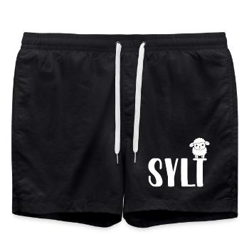 Sweet Sheep Sylt - Short de bain - noir - Devant - AI Model Male 185 light (185cm)