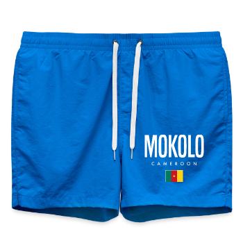 Mokolo Cameroon Cameroonians - Swim Trunks - cobalt blue - Front