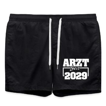 20 - Swim Trunks - black - Front - AI Model Male 185 light (185cm)
