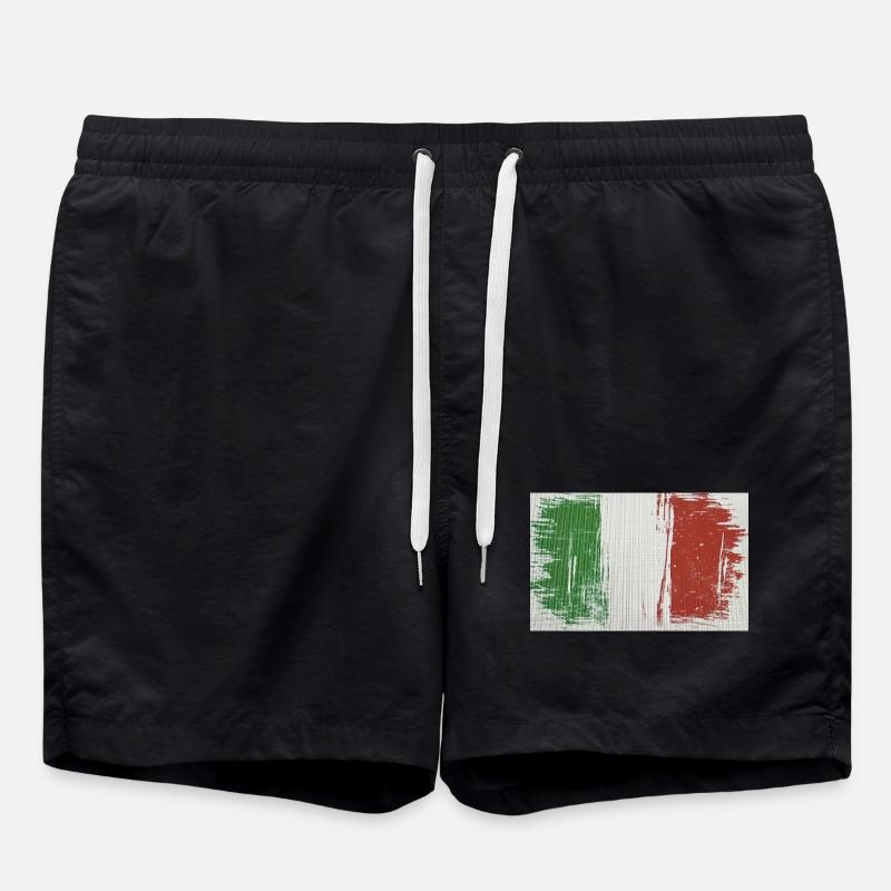 Italy Design - Swim Trunks - black