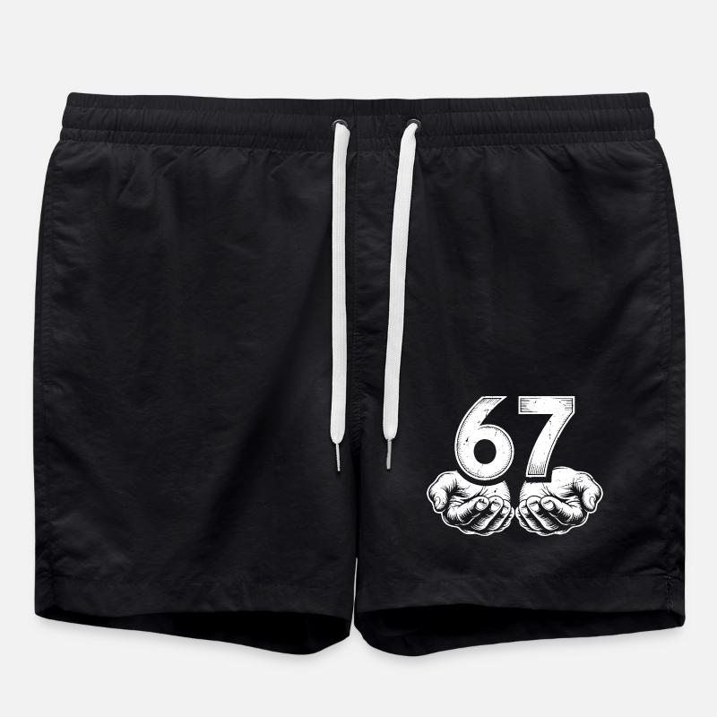 Six Seven Gen Z - Short de bain - noir