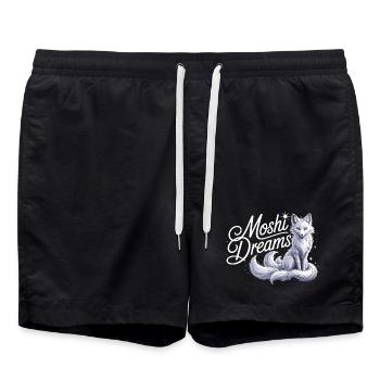 Mystic Fox Shirt Moshi Dreams - Swim Trunks - black - Front - AI Model Male 185 light (185cm)
