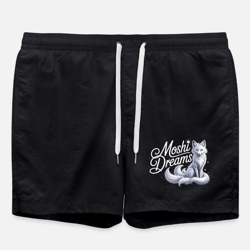 Mystic Fox Shirt Moshi Dreams - Swim Trunks - black