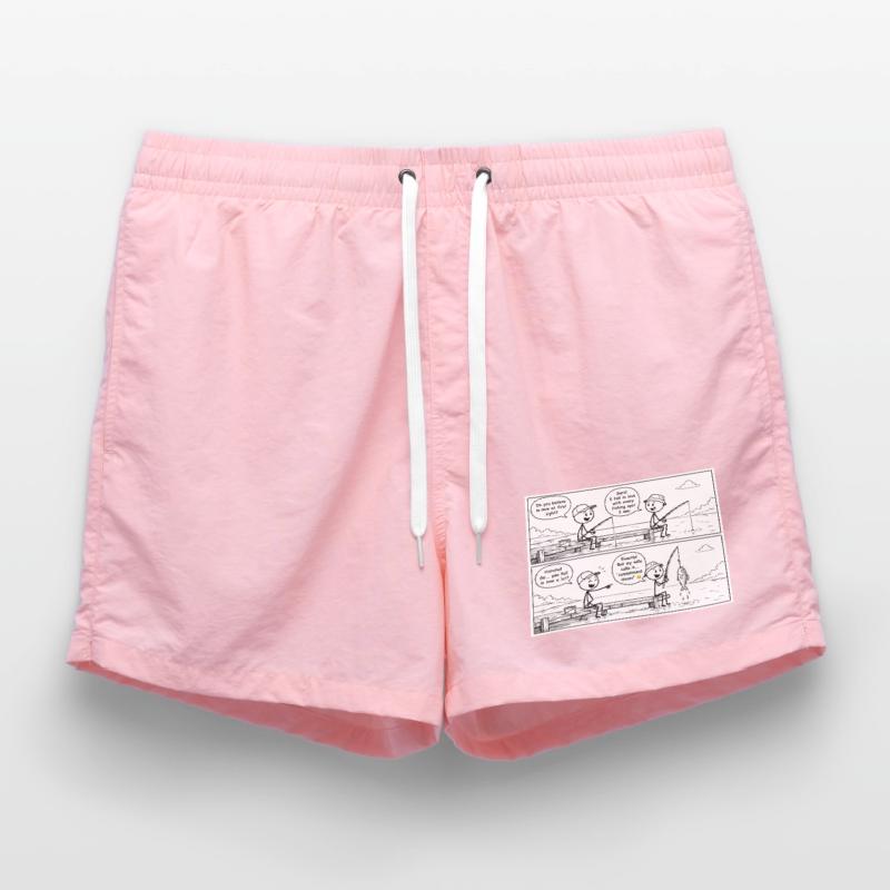 Hooked on Commitment Swim Trunks