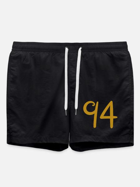 94 - Short de bain - noir