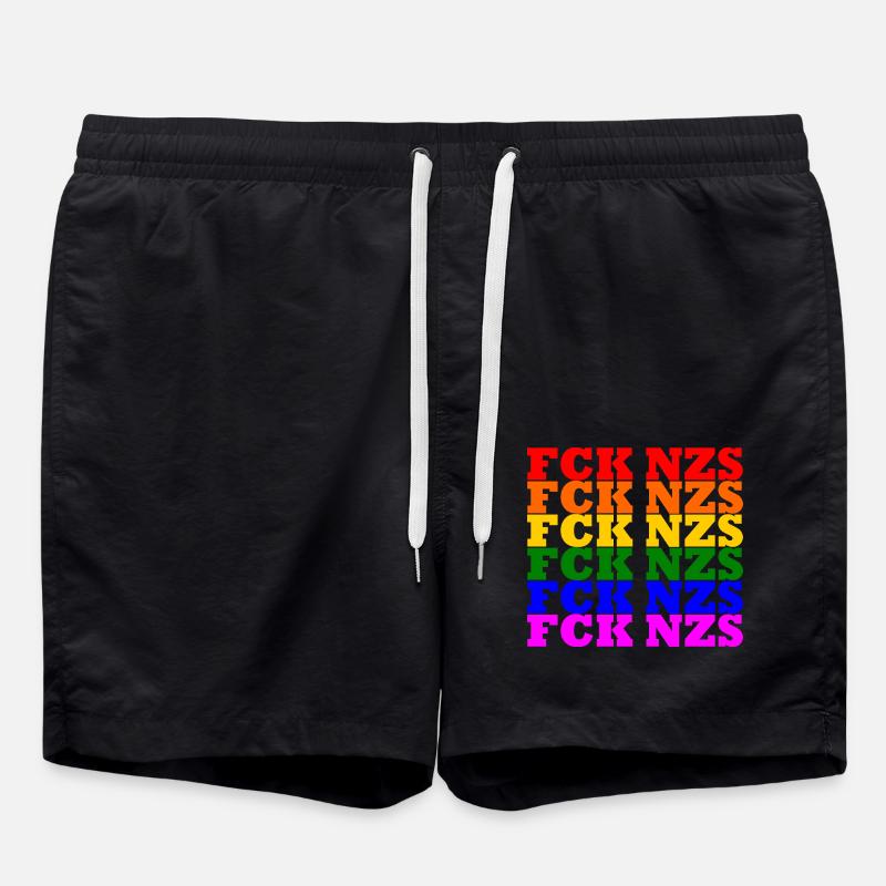 Fck nzs - Badeshorts - Schwarz