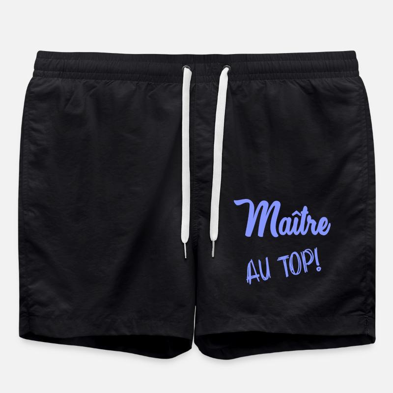 MAÎTRE - Short de bain - noir