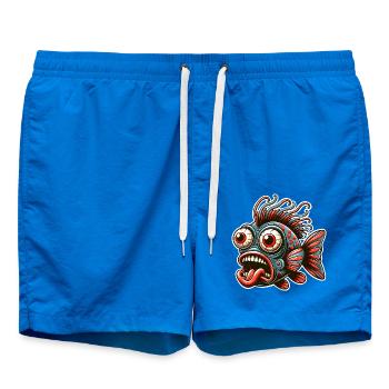 Fou de poisson - Short de bain - cobalt blue - Devant