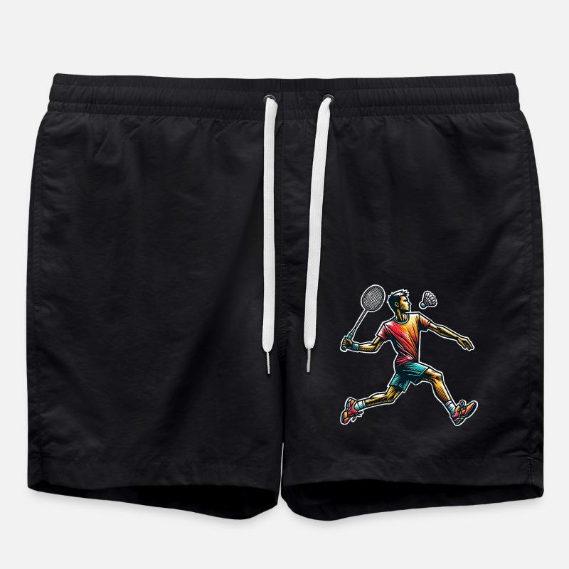 Badminton - Short de bain - noir