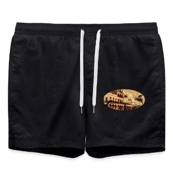 Cuba - Short de bain - noir - Devant - AI Model Male 185 light (185cm)