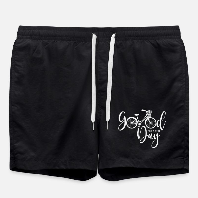 Bicyclette - Short de bain - noir