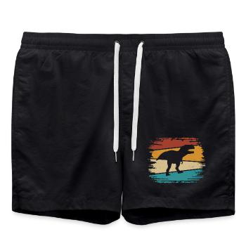 T-Rex - Short de bain - noir - Devant - AI Model Male 185 light (185cm)