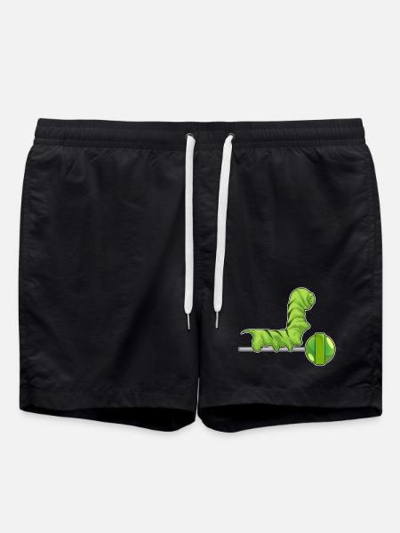 Sucette chenille - Short de bain - noir