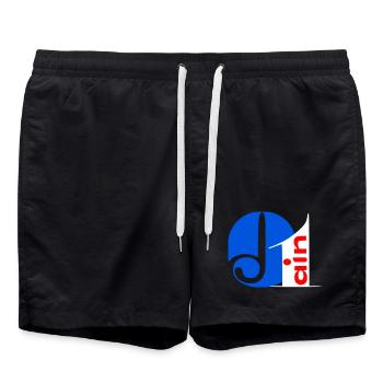 Ain - Short de bain - noir - Devant - AI Model Male 185 light (185cm)