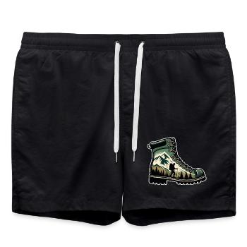 Wanderschuhe Mountain Trekkeur Randonneur - Badeshorts - Schwarz - Vorne - AI Model Male 185 light (185cm)