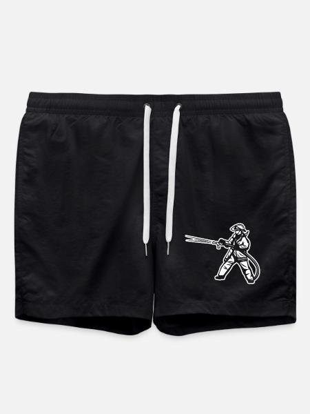 Pompier - Short de bain - noir