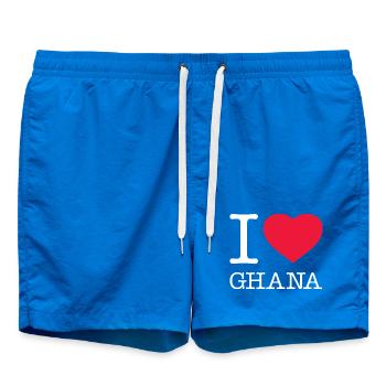 J’AIME LE GHANA - Short de bain - cobalt blue - Devant