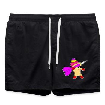 Pince à cupcakes Dartpfeil - Short de bain - noir - Devant - AI Model Male 185 light (185cm)