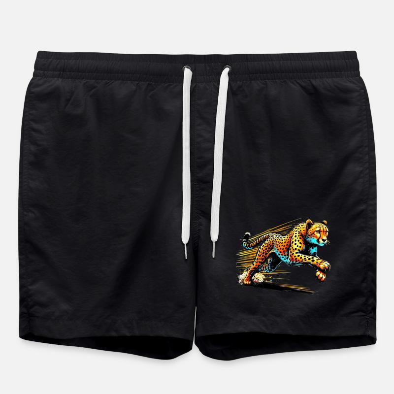 Gepard - Badeshorts - Schwarz