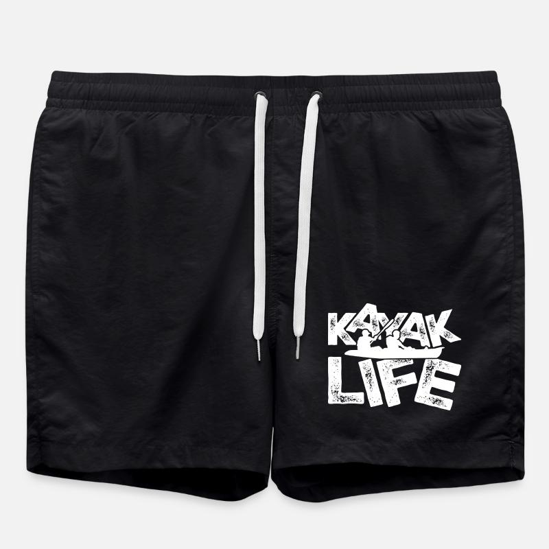 Duo de vie en kayak - Short de bain - noir