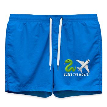 Conceptions élégantes d’animaux et d’avions pour les enfants - Short de bain - cobalt blue - Devant