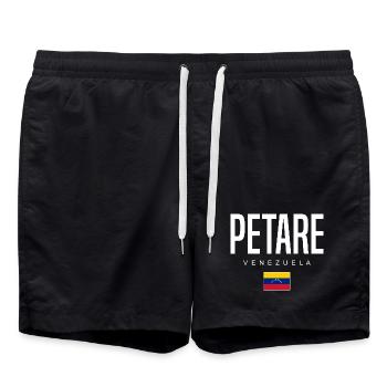Petare Venezuela - Swim Trunks - black - Front - AI Model Male 185 light (185cm)