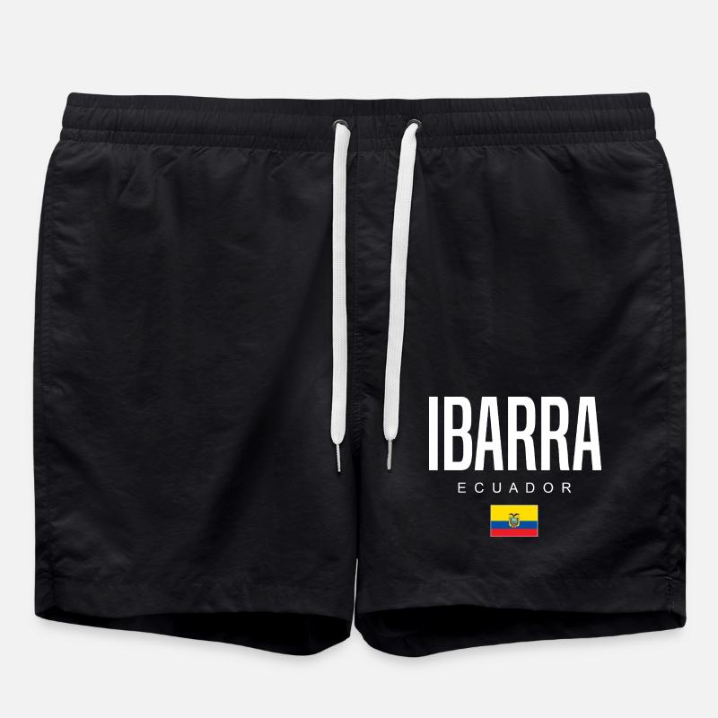 Ibarra Ecuador Ecuadorianer - Badeshorts - Schwarz