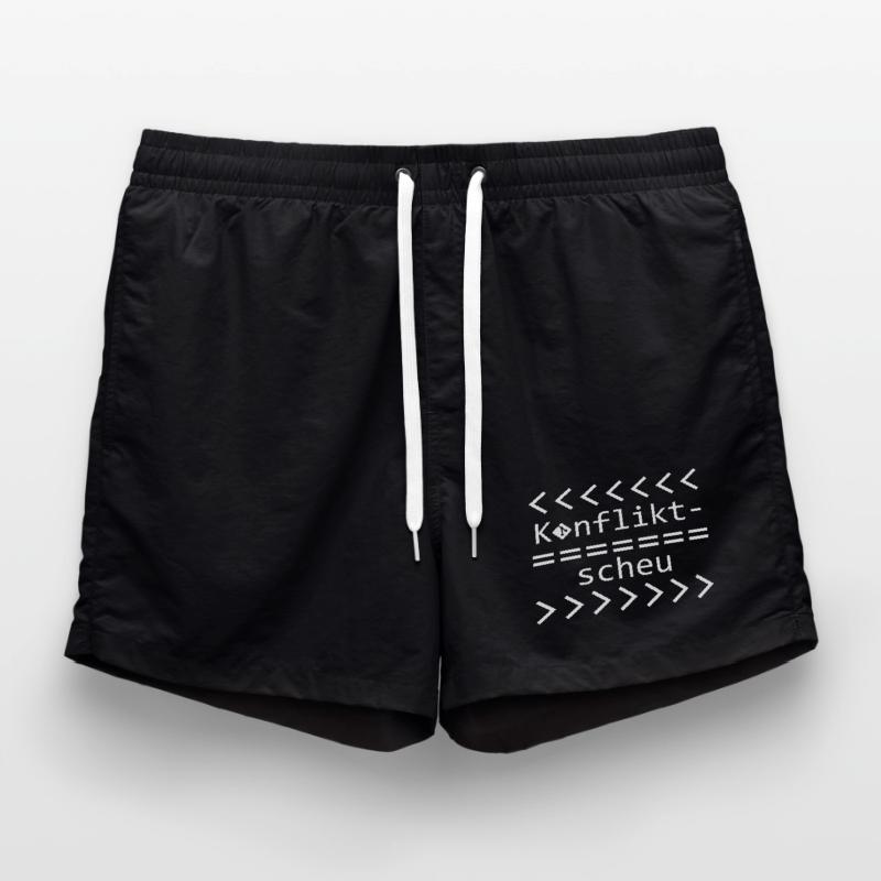 Chemise Git Nerd Aversion aux conflits Short de bain