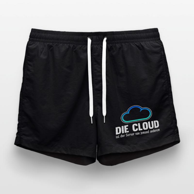 Codeur LE CLOUD EST LE SERVEUR DE QUELQU’UN D’AUTRE Short de bain