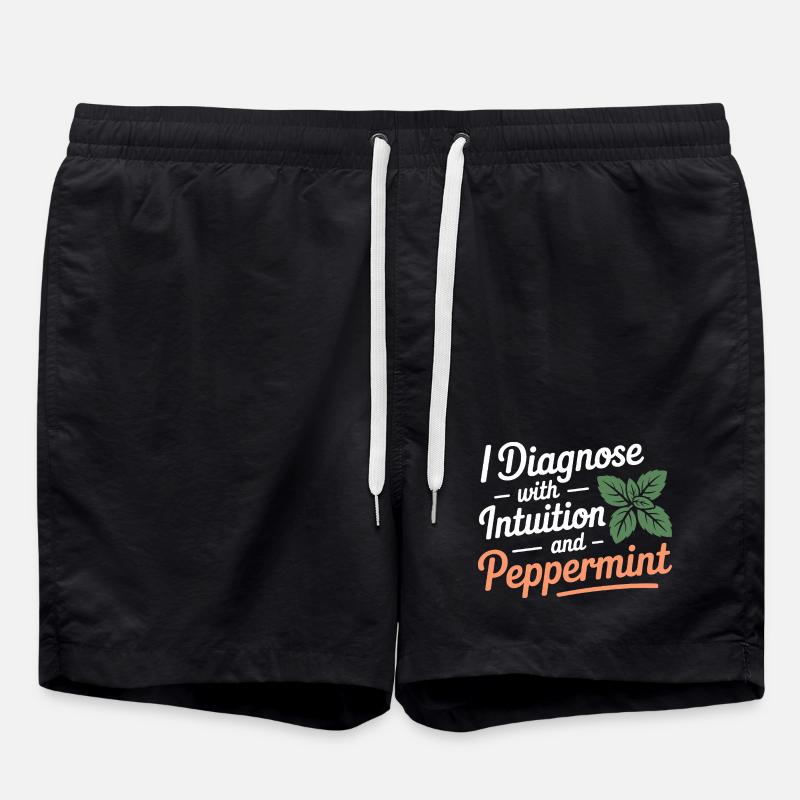 Certified Clinical Phytotherapy Diagnostic Gear - Swim Trunks - black