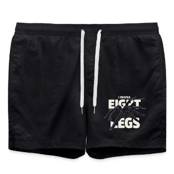 Propriétaire d’araignée Propriétaire de la Tarentule - Short de bain - noir - Devant - AI Model Male 185 light (185cm)