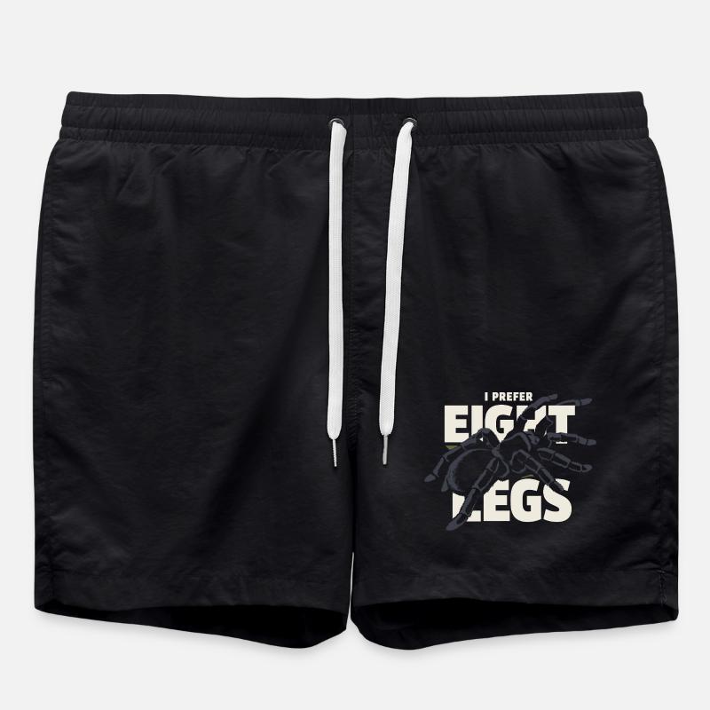 Tarantel Tarantel Halter Spinnenbesitzer - Badeshorts - Schwarz