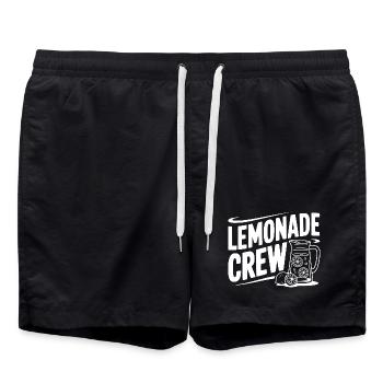 Équipage Lemonade - Short de bain - noir - Devant - AI Model Male 185 light (185cm)