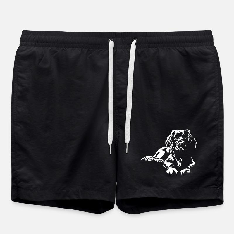 Boykin Spaniel "Black Edition" - Swim Trunks - black