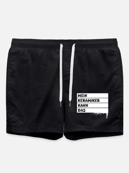 Handwerker Keramiker - Badeshorts - Schwarz