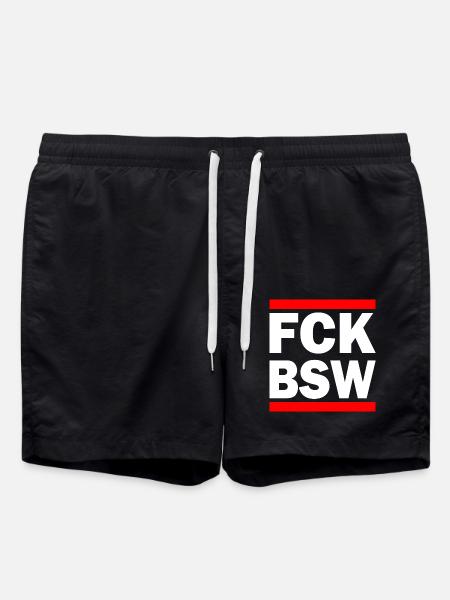 Fck bsw - Badeshorts - Schwarz