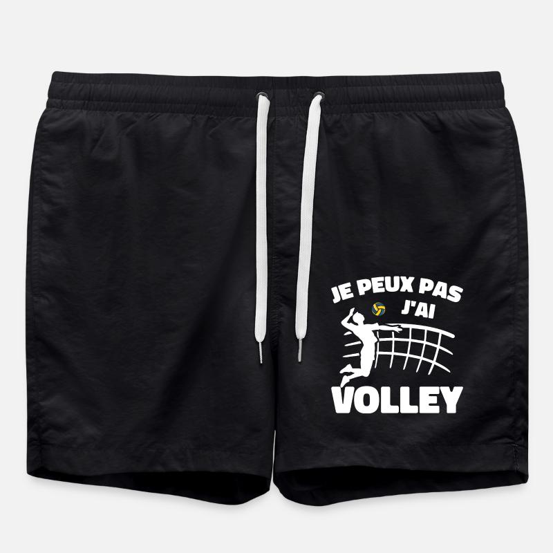 Je Peux Pas J'ai Volley - Short de bain - noir