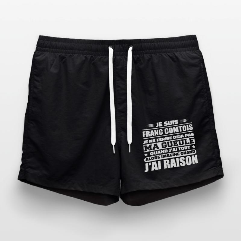 Franc comtois I don't shut my mouth frank comté Swim Trunks