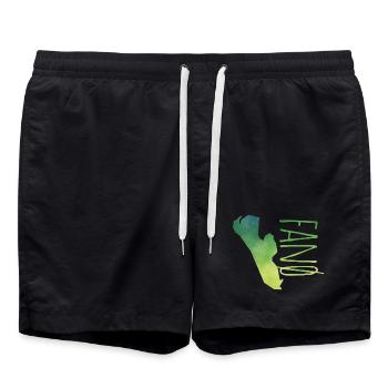 Fanoe - Swim Trunks - black - Front - AI Model Male 185 light (185cm)