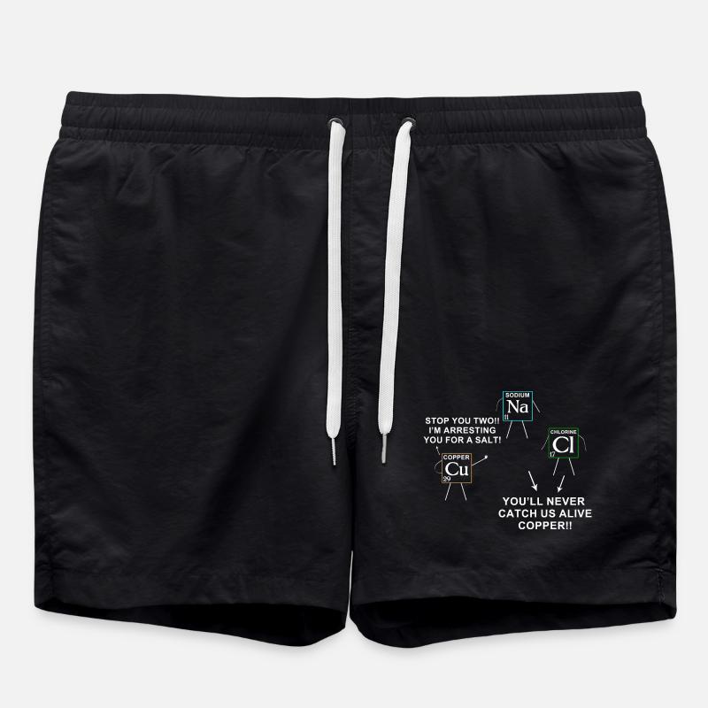 science - Swim Trunks - black