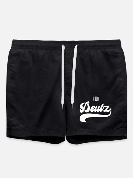 Köln Deutz - Badeshorts - Schwarz