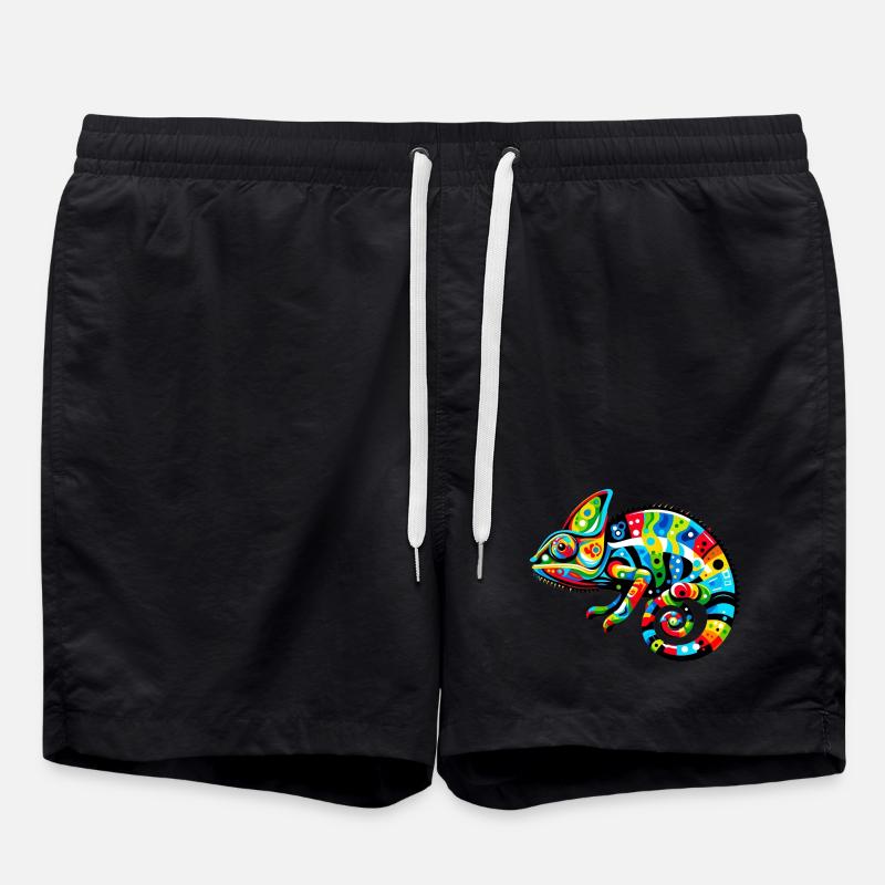 Chameleon - Swim Trunks - black