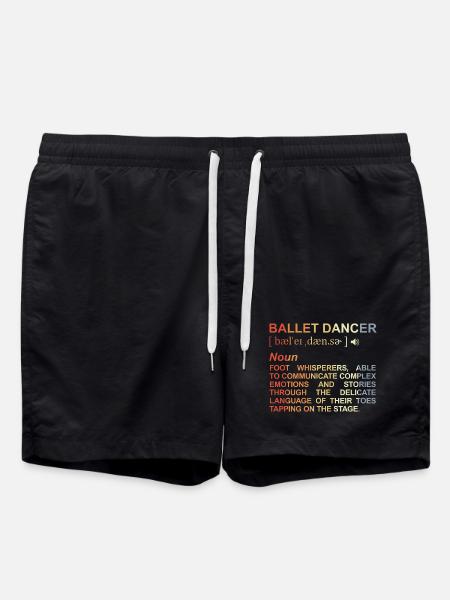 Danseuse de ballet Explication des termes - Short de bain - noir
